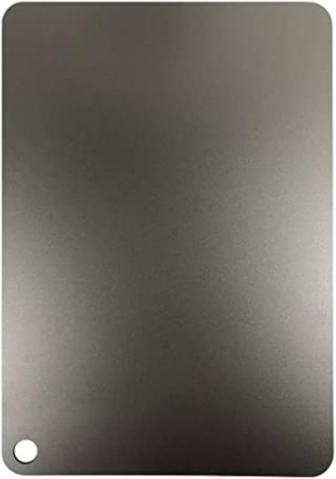 ThermiChef 14" by 20" Pizza Steel (1/4" Thickness) - Multipurpose Cooking Steel for Ovens & Grills - Made in the USA