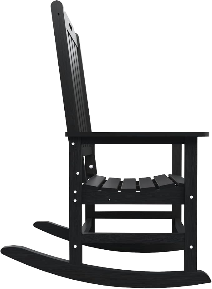 THOEOE Oversized Rocking Chair Set of 2, Outdoor Rocking Chair - Image 9