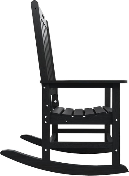 THOEOE Oversized Rocking Chair Set of 4, Outdoor Rocking Chair - Image 9