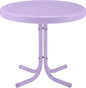 Crosley Furniture Griffith Weather Resistant Retro Metal Outdoor Side Table by CrosleyFurniture