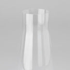 Fable Premium Wine Set - Includes 4 Crystal Wine Glasses and 1 Durable Glass Carafe - Dishwasher Safe Crystalware Bundle with Matching Carafe, Clear