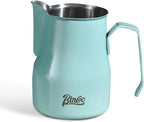 Milk Frothing Pitcher 450ML - Espresso Steaming Pitcher with Large Handle and Spout,Cappuccino Latte Art Cup for Barista and Home Cafe