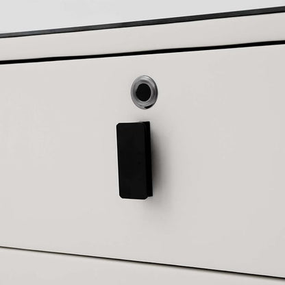 Smart Nightstand with Charging Station, Adjustable LED, USB Ports, Fingerprint - Image 7