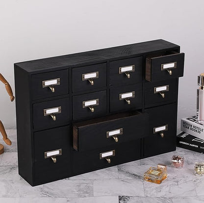 12 Drawers Apothecary Cabinet - Image 5