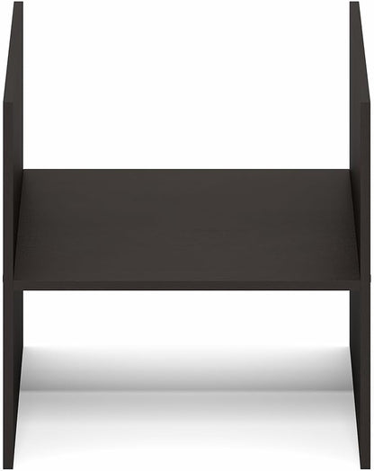 Furinno Cubicle Cube Insert, H-Shelf Cube Organizer, 2-Tier Shelf Accessory - Image 11