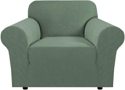 H.VERSAILTEX High Stretch Armchair Cover 1-Piece Rich Jacquard Chair Covers by HVERSAILTEX