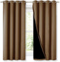NICETOWN 100% Blackout Lined Curtains, Totally Darkness Drapes by NICETOWN