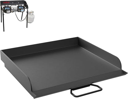 "14"" x 16"" Universal Flat Top Griddle for Camp Chef EX280LW YK60LW EX90LW EX60LW SB30D EX60FP DB60D EX60P EX60B, Fry Griddle Pan for Most Double Burner Stove/14"" Cook System Single & Gas Grill"