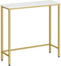 HOOBRO Narrow Console Table, 29.5" Small Entryway Table, Thin Sofa Table by HOOBRO