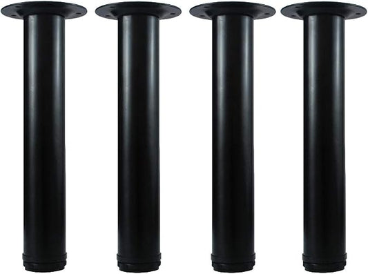 QLLY 12 Inch Adjustable Metal Coffee Table Legs, Heavy Duty Round Furniture Legs by QLLY