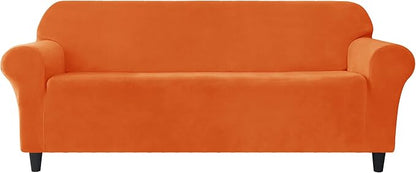 CONRUSER Stretch Sofa Slipcover, Soft Thick Velvet Couch Sofa Cover Furniture by CONRUSER