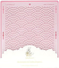 Cake Decorating Stencil for Tall Buttercream Cake, Royal Icing, Ganache, Paint, Airbrush (ORIO)