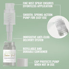Bakell - Silver Sage Tinker Dust (4g, 1x Mini Spray Pump) Edible Glitter for Food, Desserts, and Beverages!