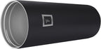 IRON °FLASK Classic Tumbler - Vacuum Insulated Stainless Steel Water Bottle, Double Walled, Drinking Cup, Insulated Travel Mug (Midnight Black, 24 oz Solid Lid)