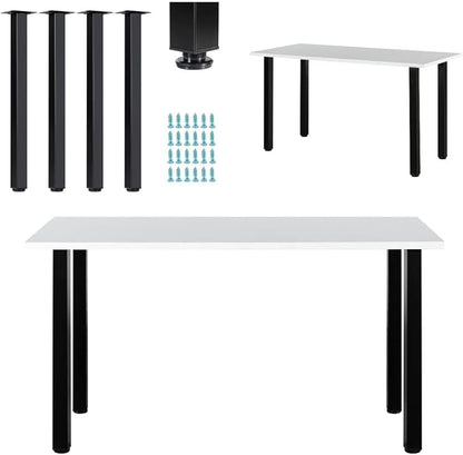 LCSDLHLSY 30 inch Adjustable Square Metal Table Legs, DIY Furniture Legs - Image 8