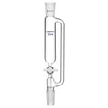 Labasics 50 ml Pressure Equalizing Addition Funnel, Borosilicate Glass Dropping Funnel 24/40 Joint with PTFE Stopcock for Laboratory