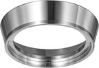 54mm Magnetic Dosing Funnel V2, MATOW Stainless Steel Espresso Dosing Ring with 8 Magnets Compatible with Breville 54mm Portafilter