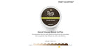 Peet's Coffee & Tea Coffee Decaf House Blend K-Cup Portion Pack for Keurig K-Cup Brewers, 88 Count