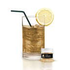 Gold BREW GLITTER Edible Glitter For Drinks, Cocktails, Beer, Garnish Glitter & Beverages | KOSHER & HALAL Certified | 100% Edible & Food Grade | Vegan, Gluten, Nut Free (50g, Gold)
