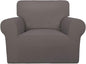PureFit Super Stretch Chair Covers Fleece Couch Covers by PureFit