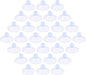 30 Pack Glass Table Suction Cups 18mm Rubber Suction Cup Hangers Without Hooks by Qjaiune
