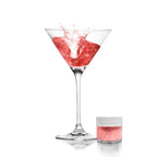 Bakell's Red Brew Glitter (45 Grams, 1x Shaker Jar) | Vibrant Edible Glitter for a Dramatic Touch to Your Beverages!