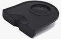 Coffee Knock Box Shock-Absorbent Durable Barista Style Knock Box With Removable Knock Bar and Non-Slip Base Gift Silicone Tamping Pad for Barista Tool Home Kitchen Bar Coffee Shop (Coffee Tamper Mat)