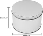Metal Empty Boxes, Tin Boxes with Lid,Small Silver Tin Boxes,Stackable Organizer Containers,8PCS Storage Tin for Home Outdoor Active Storage Containers