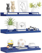 RYOFOBETTO Floating Shelves, Bathroom Decor Shelves Over Toilet, Farmhouse Wall by RYOFOBETTO