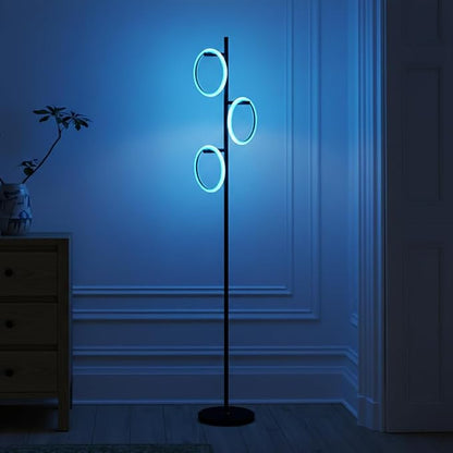 Brightech Saturn Modern Color Changing Floor Lamp by Brightech