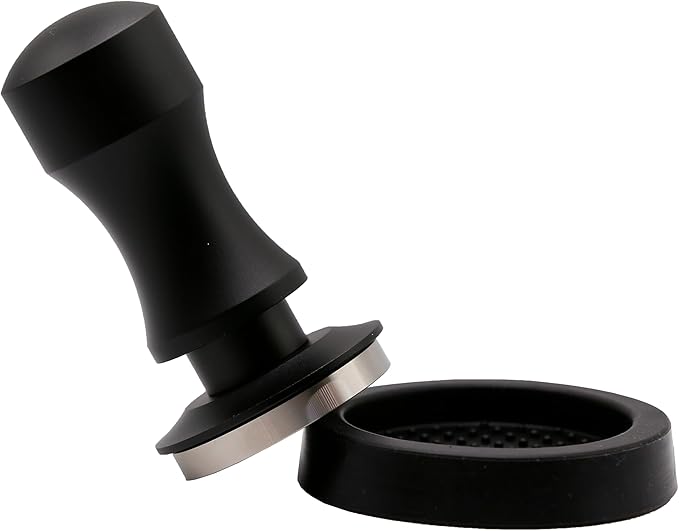 51mm Calibrated Espresso Coffee Tamper - Spring Loaded Coffee Tamp Tool with Mat - Precision Tamper Tool for Espresso Machines - Espresso Hand Press Tamper for Barista & at Home Brewers