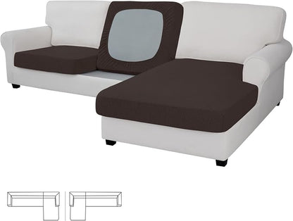 Easy-Going Stretch 3 Pieces Couch Cushion Covers by Easy-Going