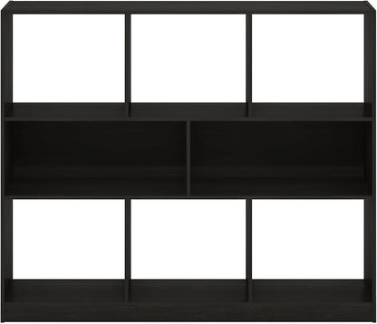 Furinno DALY Book Shelf, 8-Cube Bookshelf, Horizontal Cube Storage Organizer - Image 5