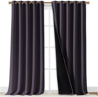 NICETOWN 100% Blackout Curtains - Image 2