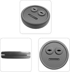 5 Pack Meat Thermometer Probe Grommet for Grills, Compatible with Weber 85037 Smokey Mountain Cookers, and Other Grill DIY Probes Port, Replacement Accessories