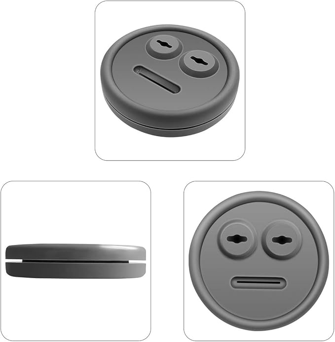 5 Pack Meat Thermometer Probe Grommet for Grills, Compatible with Weber 85037 Smokey Mountain Cookers, and Other Grill DIY Probes Port, Replacement Accessories