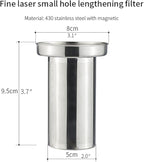 SANQIAHOME Stainless Steel Teapot with Infuser Silver 58Oz