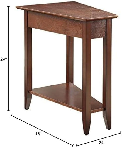 Convenience Concepts American Heritage Wedge End Table 24" - Image 7