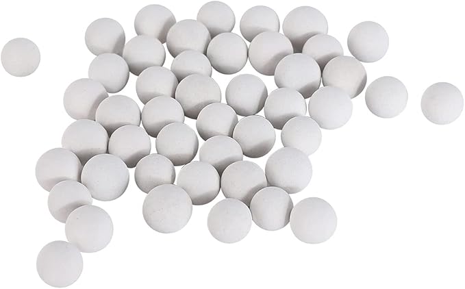 GSM Brands Ceramic Pie Weights for Blind Baking Crust, 2.2 Pounds of Reusable Beans (10mm)