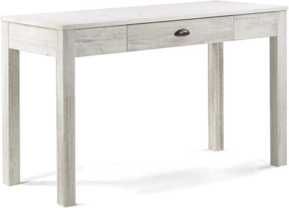 Grain Wood Furniture Montauk Desk/Dressing Table, Rustic Off-White - Image 3