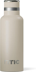 RTIC 16oz Journey Bottle Metal Stainless Steel Vacuum Insulated, BPA Free, Reusable, for Water, Hot and Cold Drinks, Travel, Sports, Camping, Beach