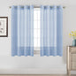 H.VERSAILTEX Linen Curtains Natural Blended Curtain Panels by HVERSAILTEX