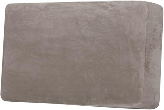 H.VERSAILTEX Velvet Stretch Individual Couch Cushion Cover Plush Slipcover by HVERSAILTEX
