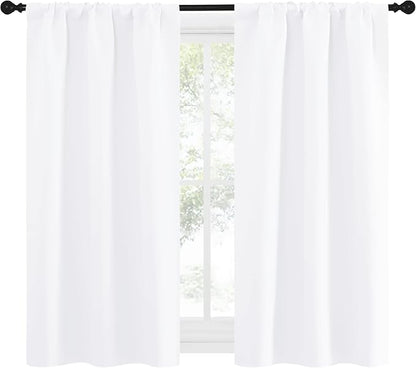 NICETOWN Kitchen Curtains, Short Home Decoration Curtains & Drapes, Small - Image 2