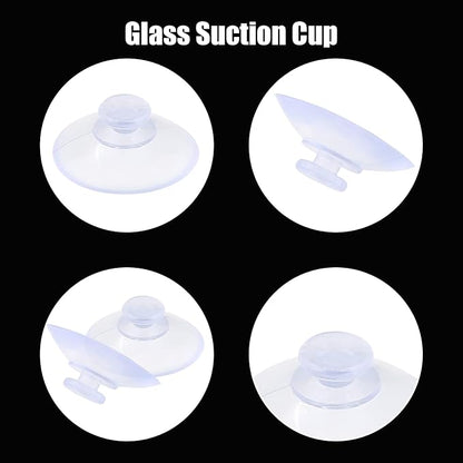 10 Pack Glass Table Suction Cups - 20mm Rubber Suckers - Image 3