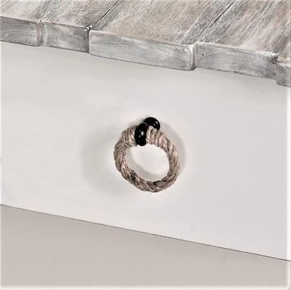 Sea Wind Florida Picket Fence Wood End Table - Image 8