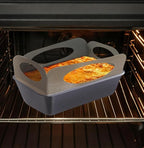 2 Pack Reusable Silicone Bread Loaf Pan Liners, Non-Stick & Easy Clean Baking Mats with 4 Handles for 9x5" Baking Loaf Pans, Baking Accessories for Baking Bread, Cookies