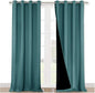 NICETOWN 100% Blackout Curtains 108 inches Long, Noise Reduction Window by NICETOWN