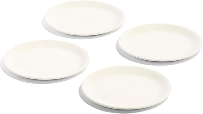 Made In Cookware - Set of 4 - Appetizer Plates - White - Porcelain - Crafted in England