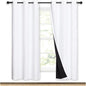 NICETOWN 100% Blackout Window Curtain Panels, Full Light Blocking Drapes by NICETOWN
